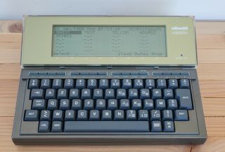 1st Laptop Olivetti M 10 / Trs - 80 Model 100 In Japan Microsoft 1983 M10