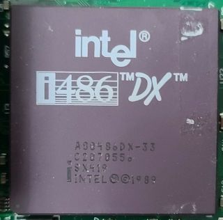 Apple i486DX - 33Mhz DOS Compatibility Card 820 - 0543 - A for Macintosh Quadra 610 2