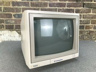 Commodore 1084 Rbg Monitor For Amiga Computer
