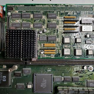 Amiga 4000 Motherboard,  A3640 Processor Board,  Elbox Busboard,  & 3