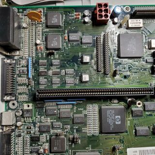 Amiga 4000 Motherboard,  A3640 Processor Board,  Elbox Busboard,  & 6