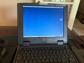 Apple Powerbook 2400c/180 With Cable,  Full Battery,  Apple Disk Drive With Cable