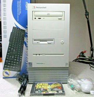 Packard Bell Windows 98 95 Dos Gaming Computer Pci Isa Restore Cd Grim Fandango