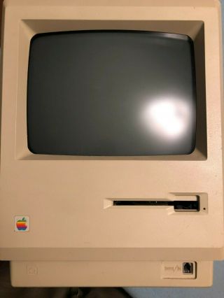 Apple Macintosh 128k M0001 Computer Made 1984 Wow