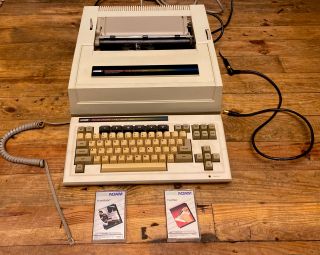 Coleco Adam Colecovision Smartwriter Printer,  Keyboard,  & 2 Cassettes -