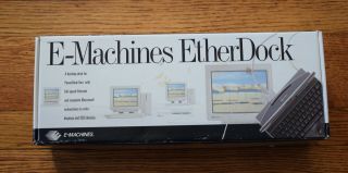Rare Boxed Emachines Etherdock For Apple Powerbook Duo 210 270c 280c 2300c Dock