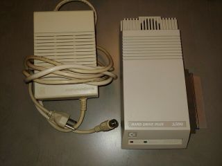 Commodore Amiga 500 Hard Drive Plus A590 With 2mb Ram,  Hdd 20mb Wont Format