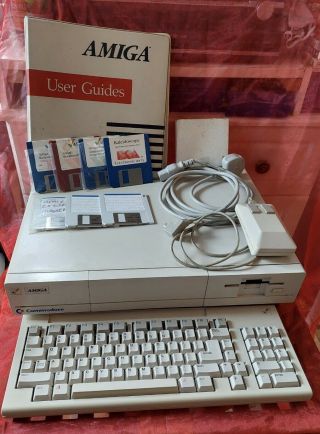 Amiga 1000 Computer With Kickstart Rom Relocator & Tf 534