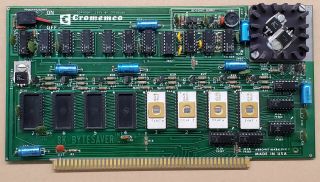S - 100 Card Cromenco 8k Bytesaver Prom Programmer S100 Board 1975