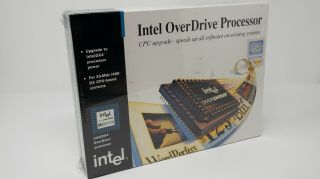 - Intel Overdrive Processor Dx4odpr100 486 100 Mhz Cpu Pga168 Sz959